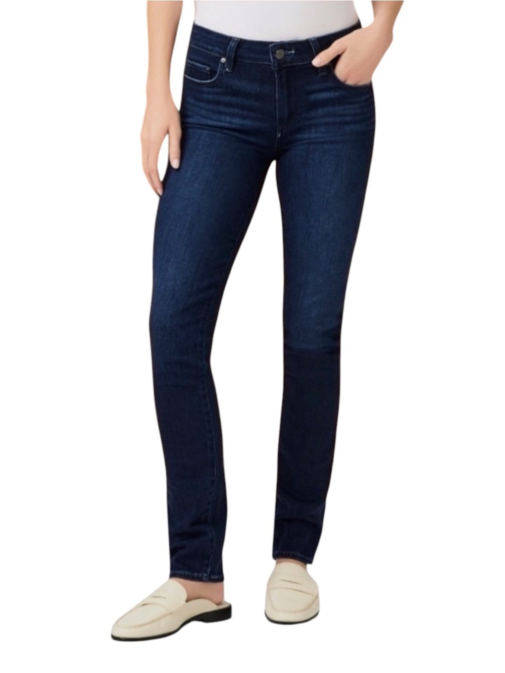 PAIGE Skyline Skinny - Ballad, classic, mid-rise, skinny leg size 26